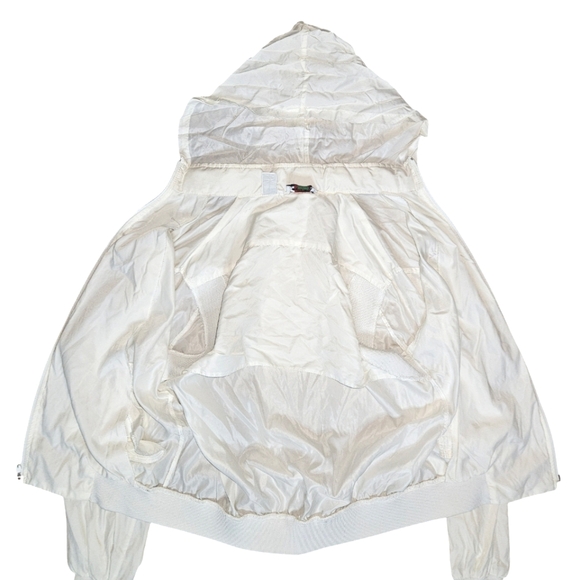 Vintage Lacoste | Albino Gator Logo | Nylon | Windbreaker | White | 90s Vtg - Picture 11 of 16